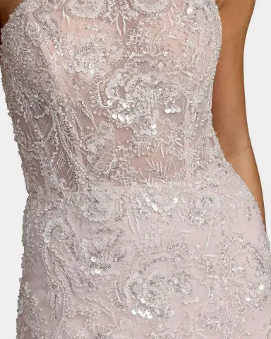 Mac Duggal Embellished Strapless Mermaid Gown | Thumbnail 3 Mac Duggal Embellished Strapless Mermaid Gown | Thumbnail 3