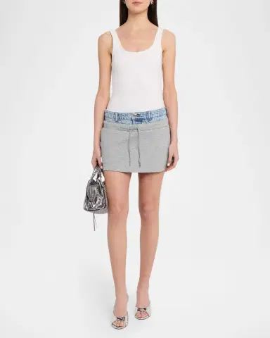 SEROYA Bertha Layered Mini Skirt | Thumbnail 2 SEROYA Bertha Layered Mini Skirt | Thumbnail 2
