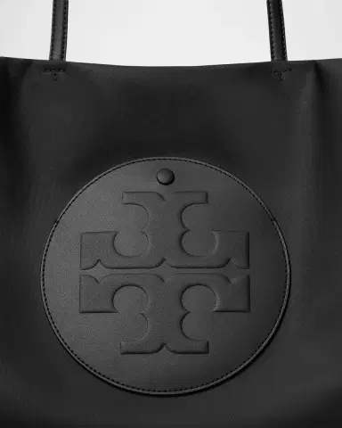Tory Burch Ella Logo Recycled Nylon Tote Bag | Thumbnail 6 Tory Burch Ella Logo Recycled Nylon Tote Bag | Thumbnail 6