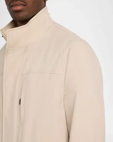 Brioni Men's Concealed-Zip Field Jacket | Thumbnail 5 Brioni Men's Concealed-Zip Field Jacket | Thumbnail 5