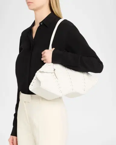 Alexander McQueen Manta Leather Corset Shoulder Bag | Thumbnail 2 Alexander McQueen Manta Leather Corset Shoulder Bag | Thumbnail 2