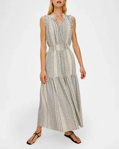 Rails Alessi Linen Maxi Dress | Thumbnail 4 Rails Alessi Linen Maxi Dress | Thumbnail 4