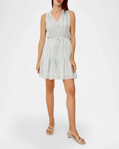 Rails Albany Striped Linen Minidress | Thumbnail 2 Rails Albany Striped Linen Minidress | Thumbnail 2