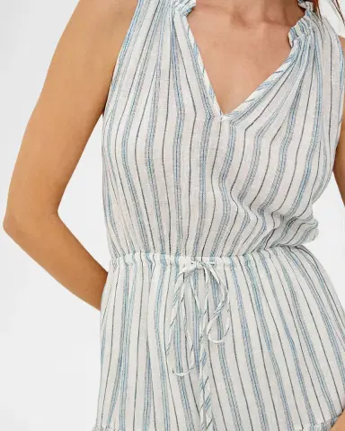 Rails Albany Striped Linen Minidress | Thumbnail 5 Rails Albany Striped Linen Minidress | Thumbnail 5