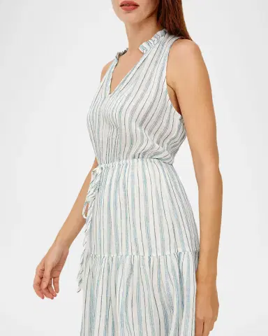 Rails Albany Striped Linen Minidress | Thumbnail 6 Rails Albany Striped Linen Minidress | Thumbnail 6