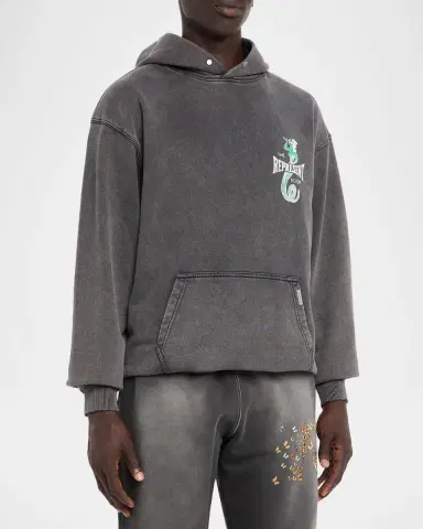 Represent Men's The Viper Room Cotton Hoodie | Thumbnail 4 Represent Men's The Viper Room Cotton Hoodie | Thumbnail 4