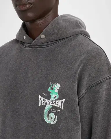 Represent Men's The Viper Room Cotton Hoodie | Thumbnail 5 Represent Men's The Viper Room Cotton Hoodie | Thumbnail 5
