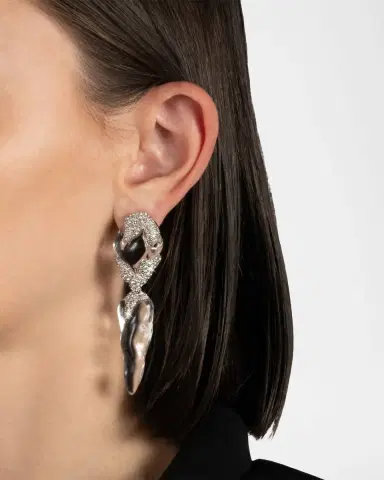 Alexis Bittar Silverlake Lucite Post Drop Earrings | Thumbnail 2 Alexis Bittar Silverlake Lucite Post Drop Earrings | Thumbnail 2