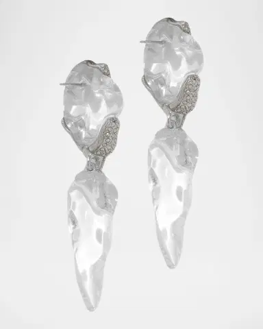 Alexis Bittar Silverlake Lucite Post Drop Earrings | Thumbnail 3 Alexis Bittar Silverlake Lucite Post Drop Earrings | Thumbnail 3