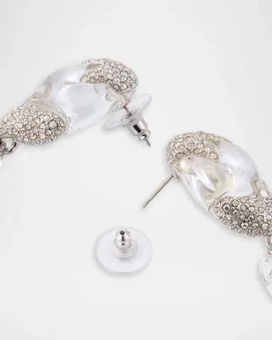Alexis Bittar Silverlake Lucite Post Drop Earrings | Thumbnail 4 Alexis Bittar Silverlake Lucite Post Drop Earrings | Thumbnail 4