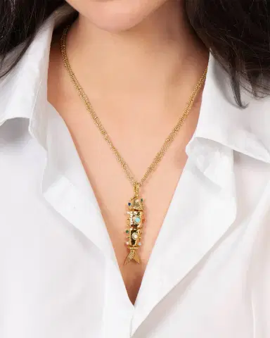 Anabel Aram Jewelry Milos Large Fish Charm | Thumbnail 2 Anabel Aram Jewelry Milos Large Fish Charm | Thumbnail 2
