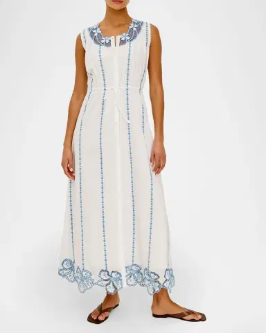 Rails Lorina Cotton Sleeveless Maxi Dress | Thumbnail 2 Rails Lorina Cotton Sleeveless Maxi Dress | Thumbnail 2