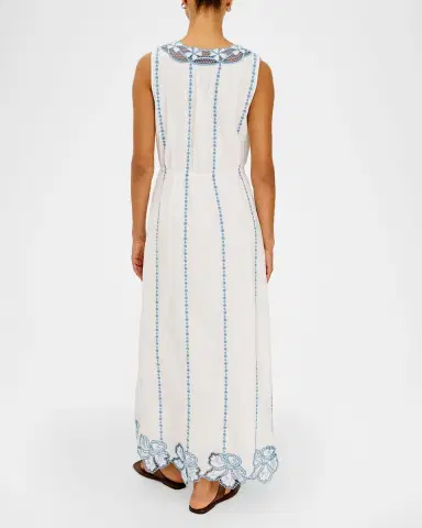 Rails Lorina Cotton Sleeveless Maxi Dress | Thumbnail 3 Rails Lorina Cotton Sleeveless Maxi Dress | Thumbnail 3