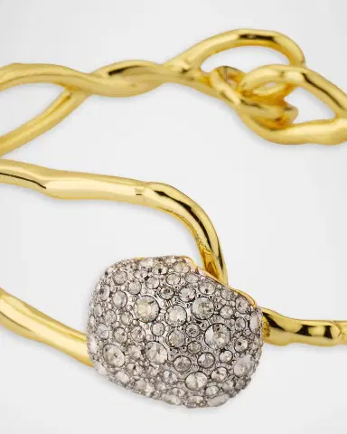 Alexis Bittar Solanales Crystal Pebble Clasp Bracelet | Thumbnail 3 Alexis Bittar Solanales Crystal Pebble Clasp Bracelet | Thumbnail 3