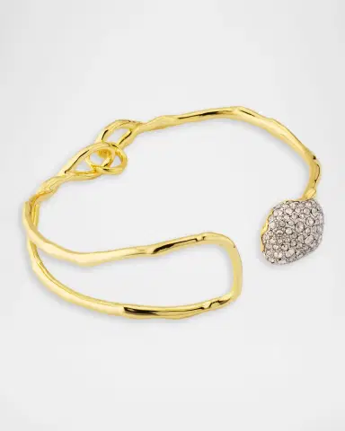 Alexis Bittar Solanales Crystal Pebble Clasp Bracelet | Thumbnail 4 Alexis Bittar Solanales Crystal Pebble Clasp Bracelet | Thumbnail 4