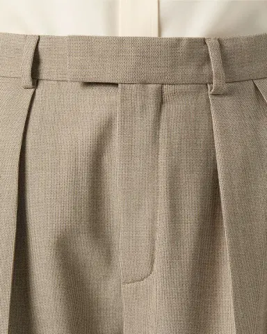 Loro Piana Rodger Pleated Wide-Leg Ankle Trousers | Thumbnail 5 Loro Piana Rodger Pleated Wide-Leg Ankle Trousers | Thumbnail 5