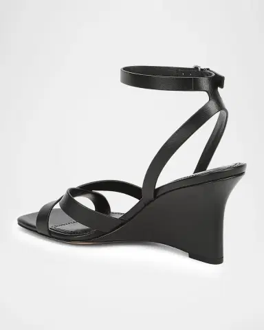 Vince 75mm Parma Leather Wedge Sandals | Thumbnail 3 Vince 75mm Parma Leather Wedge Sandals | Thumbnail 3