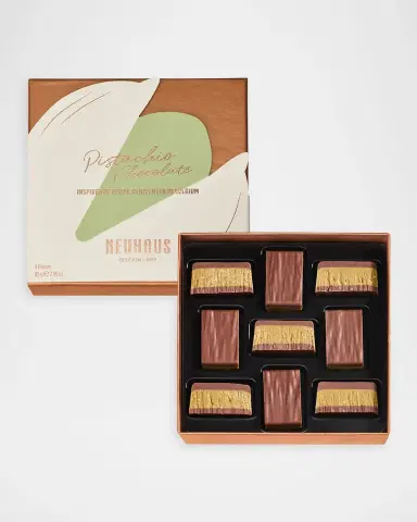 Neuhaus Chocolate Nuance Pistachio Chocolate Discovery Box, 9 Pieces | Thumbnail 2 Neuhaus Chocolate Nuance Pistachio Chocolate Discovery Box, 9 Pieces | Thumbnail 2
