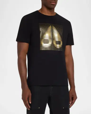 Moose Knuckles Men 's Raydaze Cotton Logo T-Shirt | Thumbnail 4 Moose Knuckles Men 's Raydaze Cotton Logo T-Shirt | Thumbnail 4