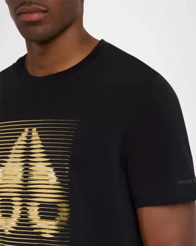 Moose Knuckles Men 's Raydaze Cotton Logo T-Shirt | Thumbnail 5 Moose Knuckles Men 's Raydaze Cotton Logo T-Shirt | Thumbnail 5