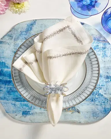 Kim Seybert Spectra Napkin Rings, Set of 4 | Thumbnail 4 Kim Seybert Spectra Napkin Rings, Set of 4 | Thumbnail 4