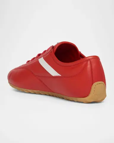 McQueen Men 's Boxe Nappa Leather Low-Top Sneakers | Thumbnail 3 McQueen Men 's Boxe Nappa Leather Low-Top Sneakers | Thumbnail 3