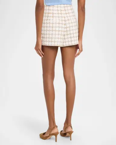Veronica Beard Jazmin Tweed Shorts | Thumbnail 3 Veronica Beard Jazmin Tweed Shorts | Thumbnail 3
