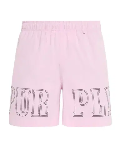 PURPLE en 's Slab Wordmark All Round Shorts | Thumbnail 1 PURPLE en 's Slab Wordmark All Round Shorts | Thumbnail 1