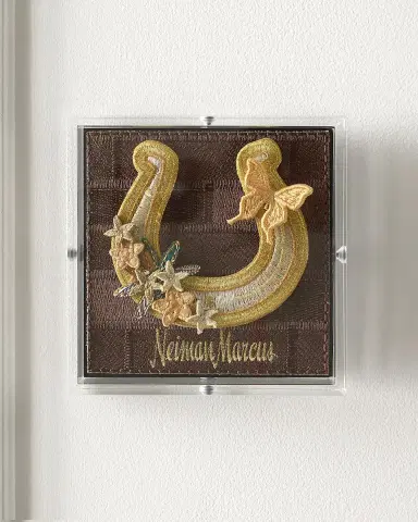 Stephen Wilson Studio "Horseshoe Luck" Petite Embroidered Art | Thumbnail 3 Stephen Wilson Studio "Horseshoe Luck" Petite Embroidered Art | Thumbnail 3