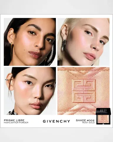 Givenchy Prisme Libre Strobing & Illuminating Highlighter Powder - Rosy Gold | Thumbnail 2 Givenchy Prisme Libre Strobing & Illuminating Highlighter Powder - Rosy Gold | Thumbnail 2