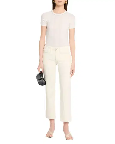 Rag & Bone Teresa Ribbed Short-Sleeve Tee | Thumbnail 1 Rag & Bone Teresa Ribbed Short-Sleeve Tee | Thumbnail 1