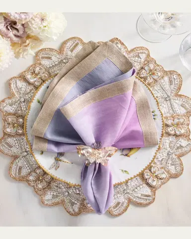 Kim Seybert Monarch Beaded Placemat | Thumbnail 5 Kim Seybert Monarch Beaded Placemat | Thumbnail 5