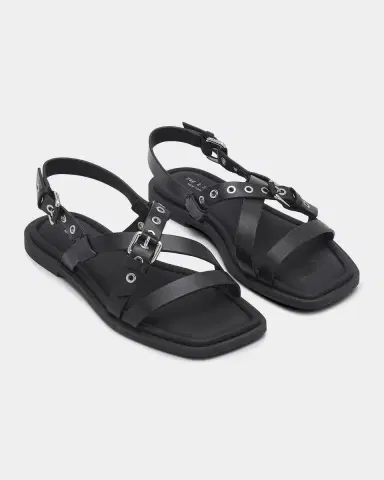 Rag & Bone Harlow Leather Strappy Flat Sandals | Thumbnail 5 Rag & Bone Harlow Leather Strappy Flat Sandals | Thumbnail 5