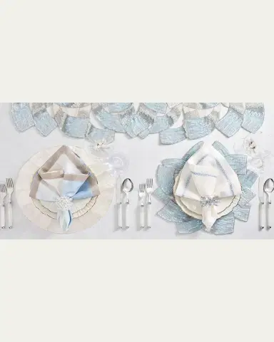 Kim Seybert Tidal Beaded Placemat | Thumbnail 2 Kim Seybert Tidal Beaded Placemat | Thumbnail 2