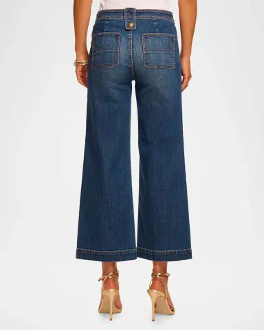 Ramy Brook Gemma Mid-Rise Cropped Jeans | Thumbnail 3 Ramy Brook Gemma Mid-Rise Cropped Jeans | Thumbnail 3