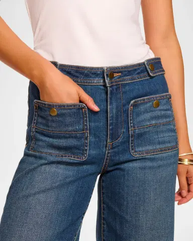 Ramy Brook Gemma Mid-Rise Cropped Jeans | Thumbnail 5 Ramy Brook Gemma Mid-Rise Cropped Jeans | Thumbnail 5