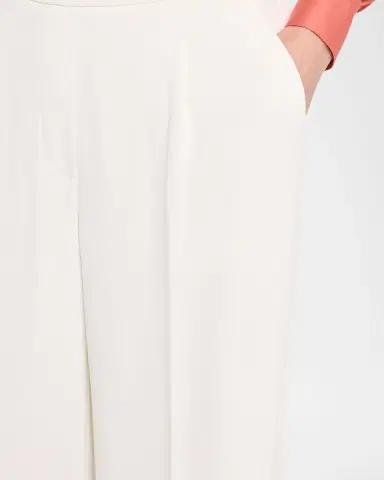 Elie Tahari The Clare Pleated Wide-Leg Pants | Thumbnail 5 Elie Tahari The Clare Pleated Wide-Leg Pants | Thumbnail 5