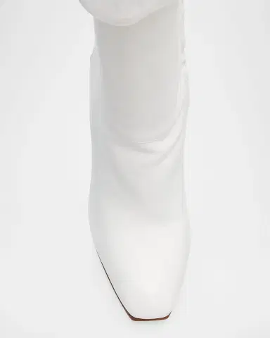 McQueen 105mm Horn Leather Knee-High Boots | Thumbnail 5 McQueen 105mm Horn Leather Knee-High Boots | Thumbnail 5