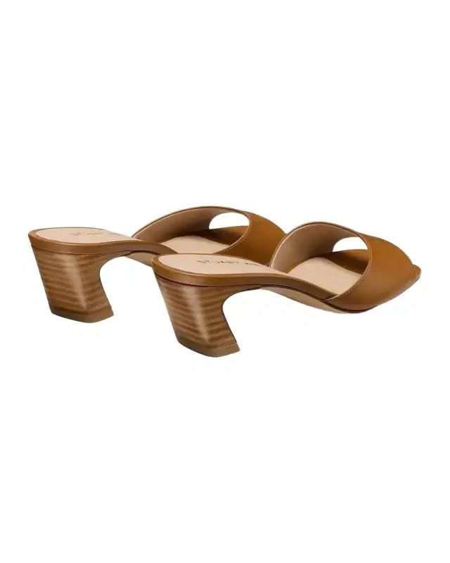 50mm Stassi Leather Mules 50mm Stassi Leather Mules
