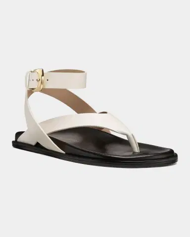 Stuart Weitzman MaryKate Leather Sandals | Thumbnail 4 Stuart Weitzman MaryKate Leather Sandals | Thumbnail 4