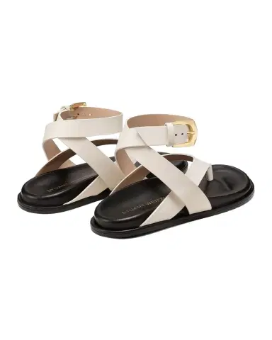 Stuart Weitzman MaryKate Leather Sandals | Thumbnail 1 Stuart Weitzman MaryKate Leather Sandals | Thumbnail 1