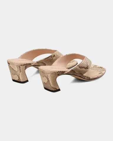 Stuart Weitzman 50mm Stassi Snake-Embossed Leather Thong Sandals | Thumbnail 2 Stuart Weitzman 50mm Stassi Snake-Embossed Leather Thong Sandals | Thumbnail 2