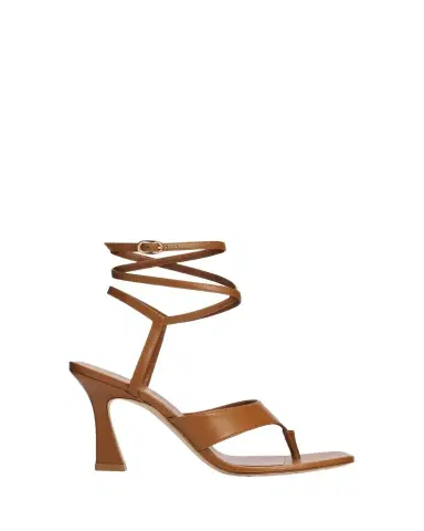 Stuart Weitzman 5mm Vinnie Leather Wrap Thong Sandals | Thumbnail 1 Stuart Weitzman 5mm Vinnie Leather Wrap Thong Sandals | Thumbnail 1