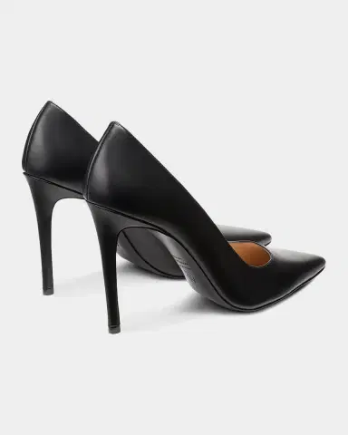 Stuart Weitzman 100mm Stuart Power Leather Pumps | Thumbnail 2 Stuart Weitzman 100mm Stuart Power Leather Pumps | Thumbnail 2