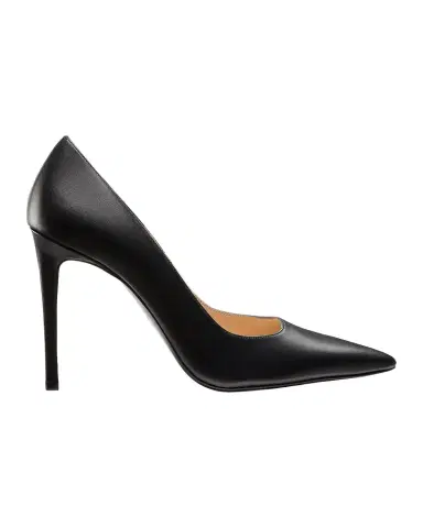 Stuart Weitzman 100mm Stuart Power Leather Pumps | Thumbnail 1 Stuart Weitzman 100mm Stuart Power Leather Pumps | Thumbnail 1