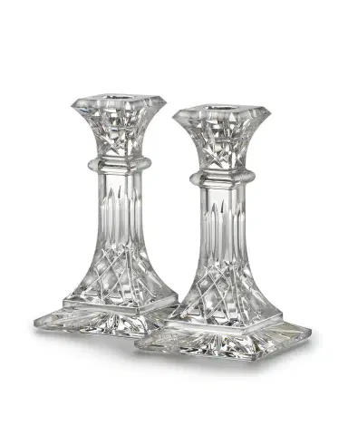 Waterford Crystal Medium Lismore Candlestick, Set of 2 | Thumbnail 2 Waterford Crystal Medium Lismore Candlestick, Set of 2 | Thumbnail 2