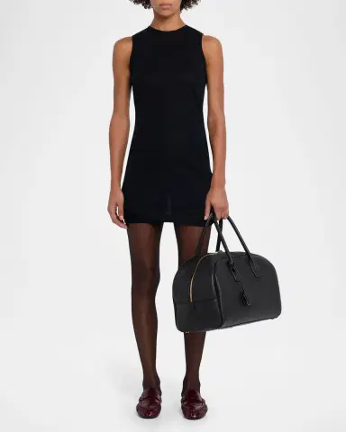 Saint Laurent Sac De Jour Boston Large Top-Handle Bag in Grain Leather | Thumbnail 5 Saint Laurent Sac De Jour Boston Large Top-Handle Bag in Grain Leather | Thumbnail 5