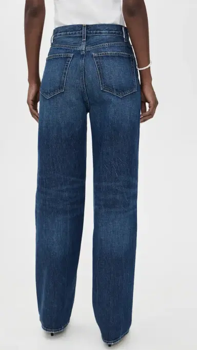 A.L.C. A. L.C. The 747 Relaxed Wide Jeans Dark Classic Blue | Thumbnail 3 A.L.C. A. L.C. The 747 Relaxed Wide Jeans Dark Classic Blue | Thumbnail 3