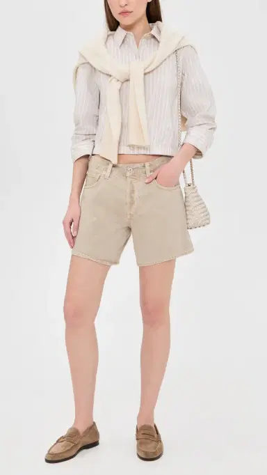 Citizens of Humanity Billie Relaxed Shorts Burnished Quartz 32 | Thumbnail 5 Citizens of Humanity Billie Relaxed Shorts Burnished Quartz 32 | Thumbnail 5