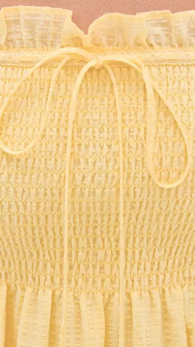 Hill House Home The Scarlett Midi Nap Dress Butter Yellow | Thumbnail 6 Hill House Home The Scarlett Midi Nap Dress Butter Yellow | Thumbnail 6